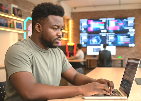 Ademola Arigbabuwo out in the mountains